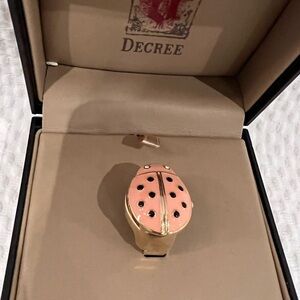 New, never worn, in box super cool ring watch.